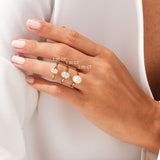 Stunning 1.0-2.0 CT Oval Moissanite Engagement Ring with Bezel Design 9