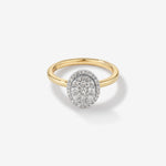 Stunning 0.5 CT Oval Moissanite Engagement Ring in Halo Design 1