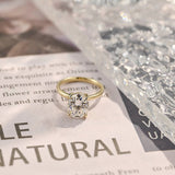 Stunning 3.0 CT Oval Moissanite Engagement Ring with Solitaire Design 1