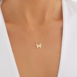 Round Cut Cubic Zirconia in 925 Sterling Silver Necklace 5