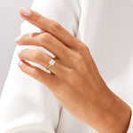 Stunning 1.0-2.0 CT Cushion Moissanite Engagement Ring with Solitaire Design 6