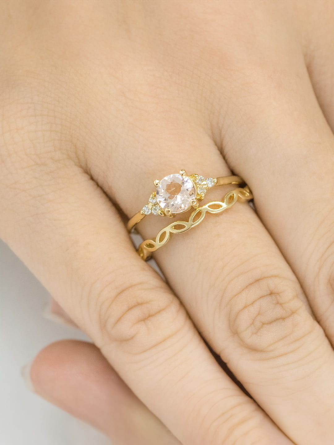 Stunning Crown Leaf Metal Wedding Bands 5