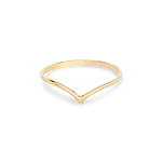 Stunning  V Shaped Metal Wedding Bands 7