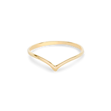 Stunning  V Shaped Metal Wedding Bands 7