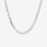 Round Cut Cubic Zirconia in 925 Sterling Silver Necklace 1