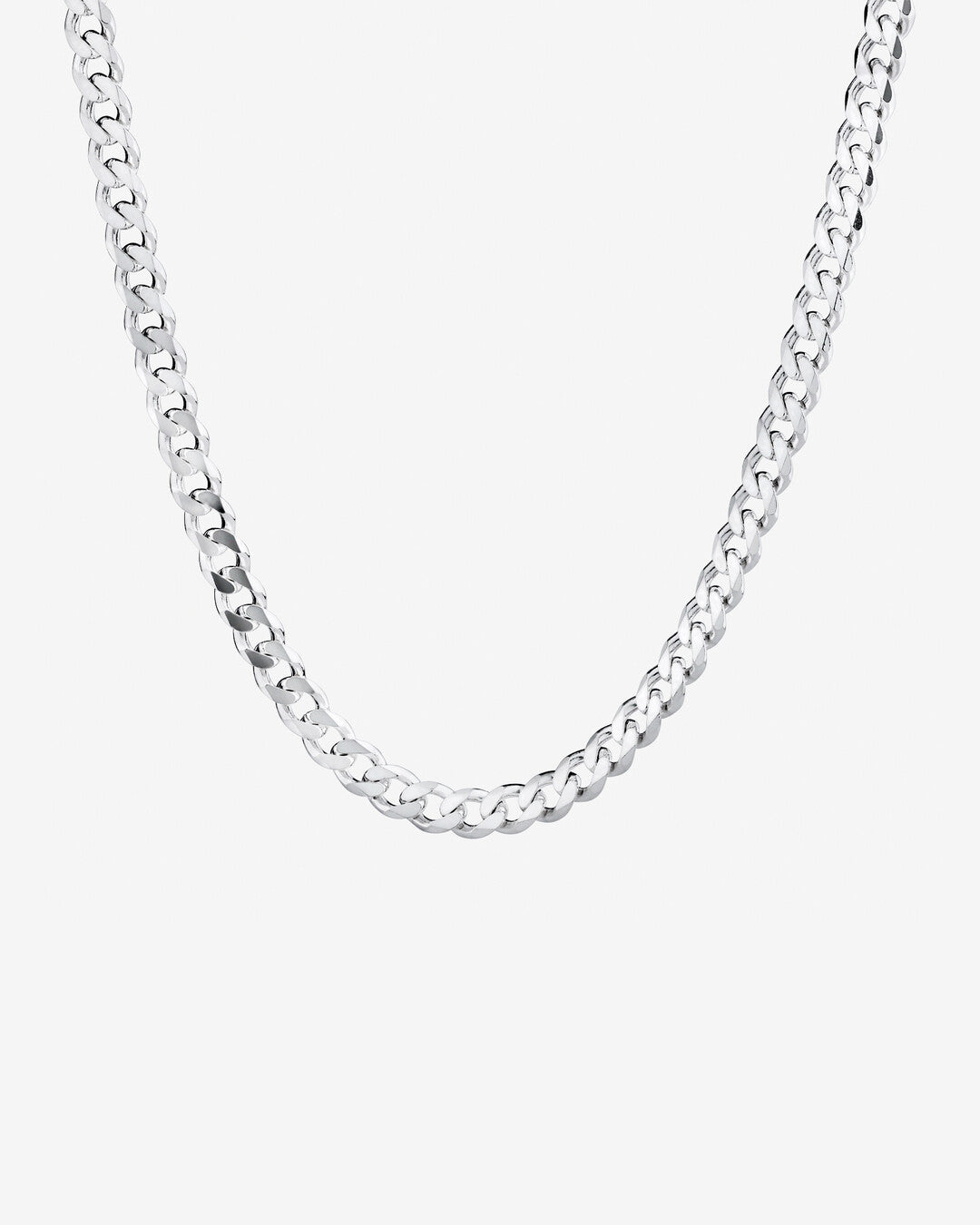 Round Cut Cubic Zirconia in 925 Sterling Silver Necklace 1