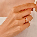 1.50 CT Oval Cut Moissanite Bridal Ring Set with Marquise & Round Wedding Bands 8