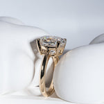 Classic 5.0 CT Oval Moissanite Engagement Ring with Solitaire Design 6