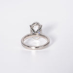 Stunning 3.50 CT Oval Moissanite Engagement Ring with Cluster Design 2
