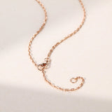 Stunning 1.05 CT Oval Moissanite Diamond Cluster Pendant Necklace in Solid Gold 4