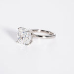 Stunning 4.50 CT Cushion Moissanite Engagement Ring with Solitaire Design 2