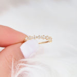 Stunning 0.35 TCW Round Moissanite Stones Half Eternity Wedding Bands 8