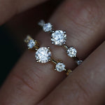 0.80 CT Round Dainty CVD EF/VS Diamond Wedding Band 13