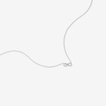 Round Cut Cubic Zirconia in 925 Sterling Silver Necklace 2