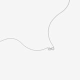 Round Cut Cubic Zirconia in 925 Sterling Silver Necklace 2