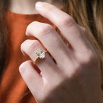 Stunning 0.50-1.50 Round Moissanite Engagement Ring With Solitaire Design 6