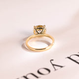 Stunning 1.0 - 2.0 CT Oval Moissanite Engagement Ring with Solitaire Design 3