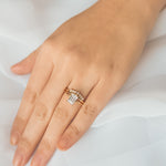 Stunning 1 CT Emerald Moissanite Engagement Ring With Solitaire Design 6