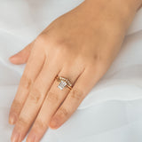 Stunning 1 CT Emerald Moissanite Engagement Ring With Solitaire Design 6