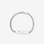 Round Cut Cubic Zirconia in 925 Sterling Silver Bracelet 1