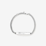 Round Cut Cubic Zirconia in 925 Sterling Silver Bracelet 1