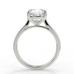 Stunning 2.80 CT Cushion Moissanite Engagement Ring with Solitaire Design 6
