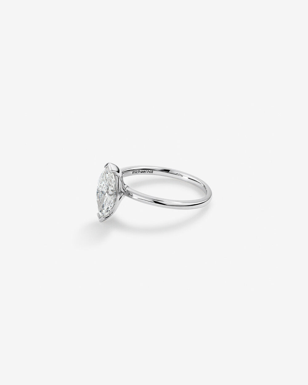 Stunning 1.25 CT Marquise Moissanite Engagement Ring Solitaire Design 2