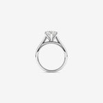 Stunning 2.0 CT Round Moissanite in Solitaire Engagement Ring 2