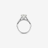Stunning 2.0 CT Round Moissanite in Solitaire Engagement Ring 2