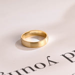Delicate Moissanite Band with 0.05 TCW Round Cut Stones in Solid Gold 8
