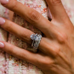 Round Cut Solitaire Style Cubic Zirconia in 925 Sterling Silver Ring 6
