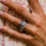 Round Cut Solitaire Style Cubic Zirconia in 925 Sterling Silver Ring 6