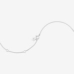 Round Cut Cubic Zirconia in 925 Sterling Silver Necklace 4