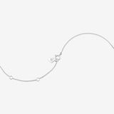 Round Cut Cubic Zirconia in 925 Sterling Silver Necklace 4