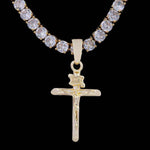 Crucifix Silver Pendant for Him 11
