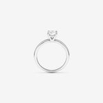 Stunning 0.7 CT Round Moissanite Solitaire Design Engagement Ring 2