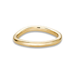 Stunning Gentle Wave Metal Wedding Bands 5