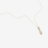 Round Cut Cubic Zirconia in 925 Sterling Silver Necklace 2