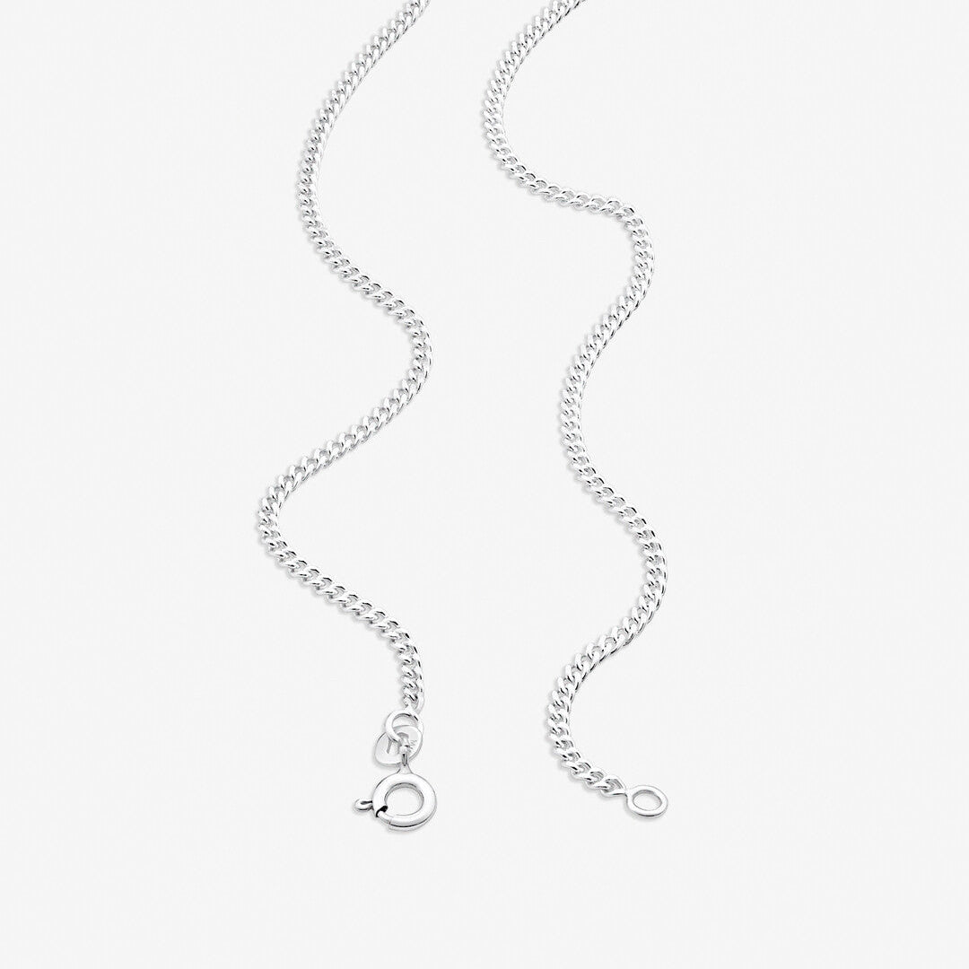 Round Cut Cubic Zirconia in 925 Sterling Silver Necklace 2