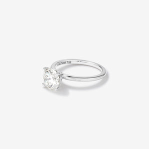 Stunning 2.0 CT Round Moissanite Solitaire Design Engagement Ring