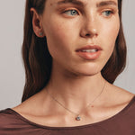 Round Cut Cubic Zirconia in 925 Sterling Silver Necklace 2