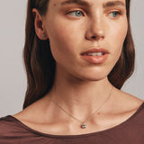 Round Cut Cubic Zirconia in 925 Sterling Silver Necklace 2