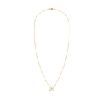 1.16 TCW Round Opal Lab Made Diamond- October Birthstone Necklace 4