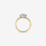 Stunning 0.5 CT Oval Moissanite Engagement Ring in Halo Design 2