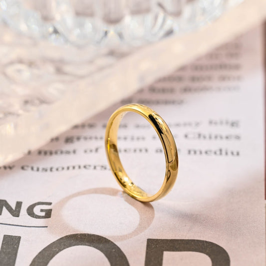 Simple Classic Moissanite Wedding Band 2