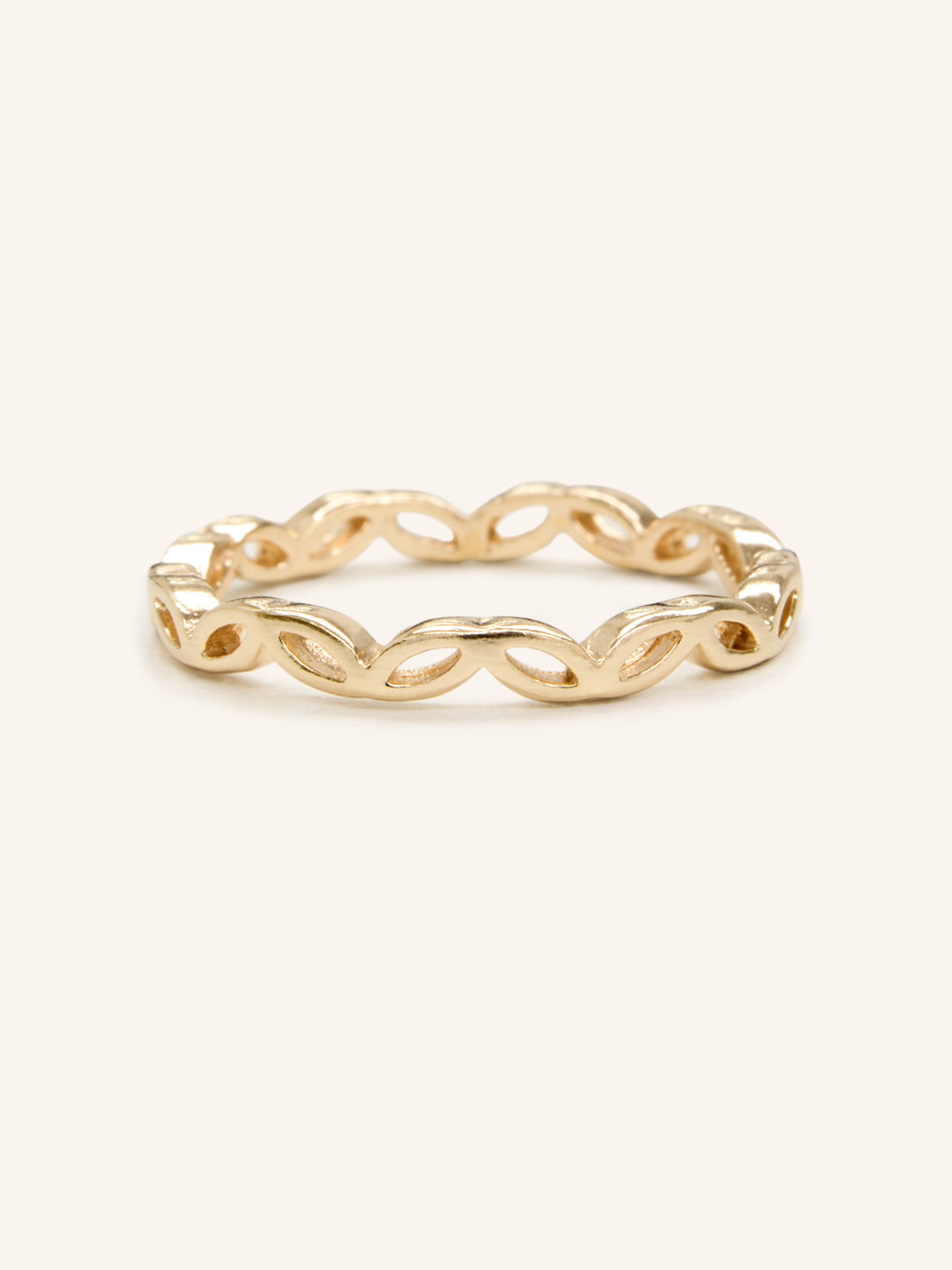 Stunning Crown Leaf Metal Wedding Bands 1