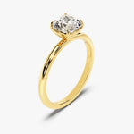 Stunning 1.50 CT Cushion Moissanite Engagement Ring with Solitaire Design 2