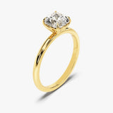 Stunning 1.50 CT Cushion Moissanite Engagement Ring with Solitaire Design 2