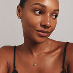 Round Cut Cubic Zirconia in 925 Sterling Silver Necklace 5