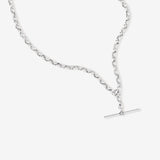 Round Cut Cubic Zirconia in 925 Sterling Silver Necklace 2